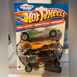 COPY - Hot wheels puzzle erasers